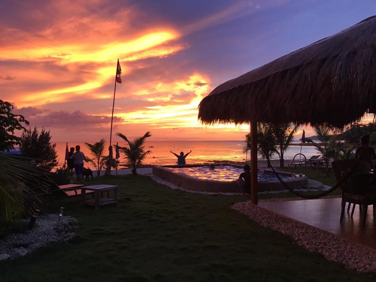 Bamboobeachvilla1 Ac New Oceanfront Pool Sunsetview Garden Kitchen Satellite Starlink Wi-Fi Dimiao Buitenkant foto
